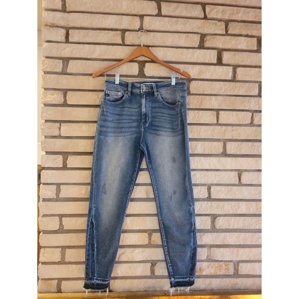 KanCan Women's/Juniors Estilo Stretchy Vintage Acid Wash Blue Jeans Size 11/29